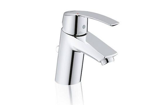grohe start loop chrome effect kitchen deck tap
