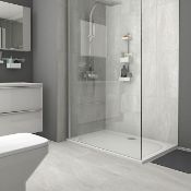 New 10.8m2 Killington Light Grey Matt Marble Effect Ceramic Floor Tile. Room Use: Any Room, Ex...