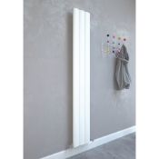 New (Z85) 1800x280mm Alulite Arc Aluminium Radiator 1800 x 280mm White 2396BTU. RRP £229.99....