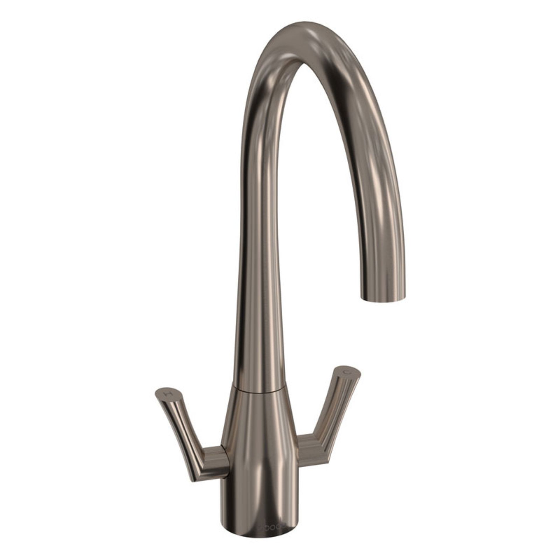 New (E126) Abode: Fluid Brushed Nickel Tap At1170. Tap Height: 360mm Spout Reach: 220mm Spo... - Image 2 of 2