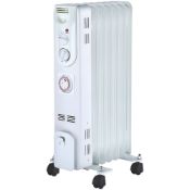 New (A154) Freestanding Oil-Filled Radiator 1500W With Timer. New (A154) Freestanding Oil-