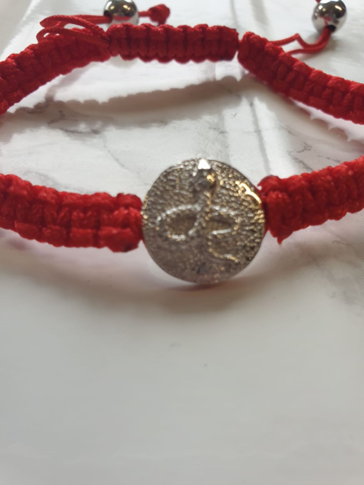 18 x Snake Chinese Zodiac Year Adjustable Beaded Red Bracelet - Image 4 of 5