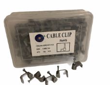 10 x Box of Cable Clips - Brand New