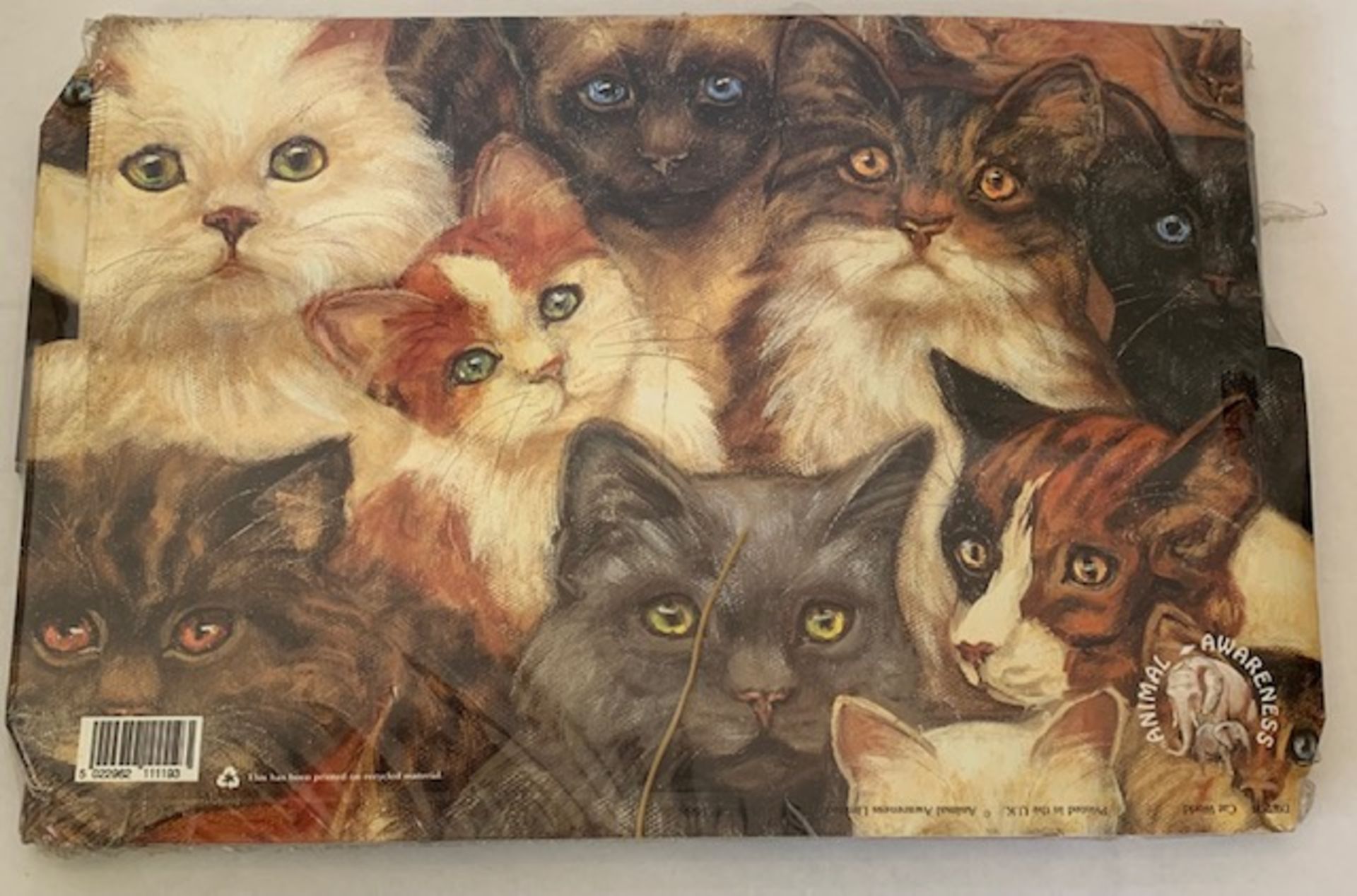 12 x Cat Cardboard Wallets - Image 2 of 2