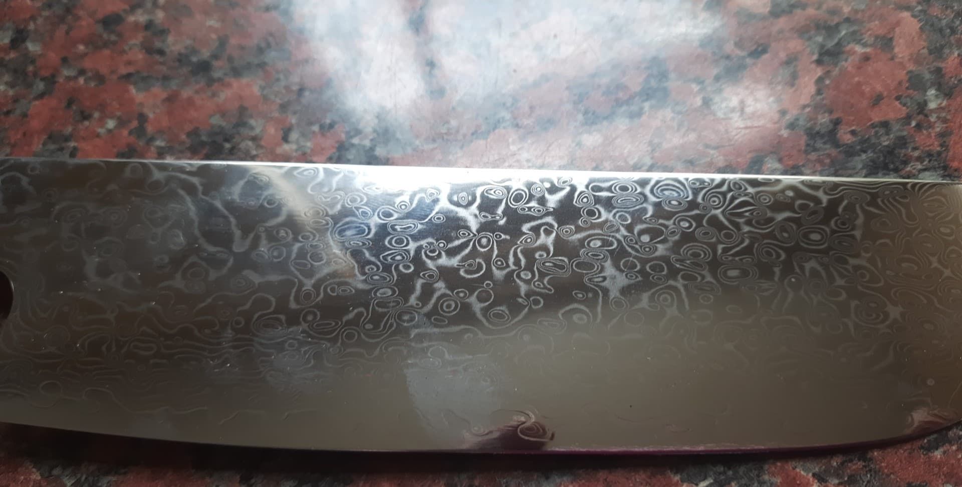 Hajegato Damascus 7"" Nakiri Chefs knife - Image 5 of 5