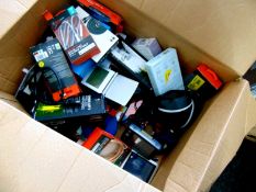 Huge lot.. comprising Headphone leads, sat navs etc.Came