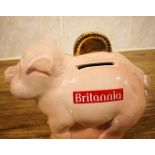 Wade Brittania piggy bank with stopper