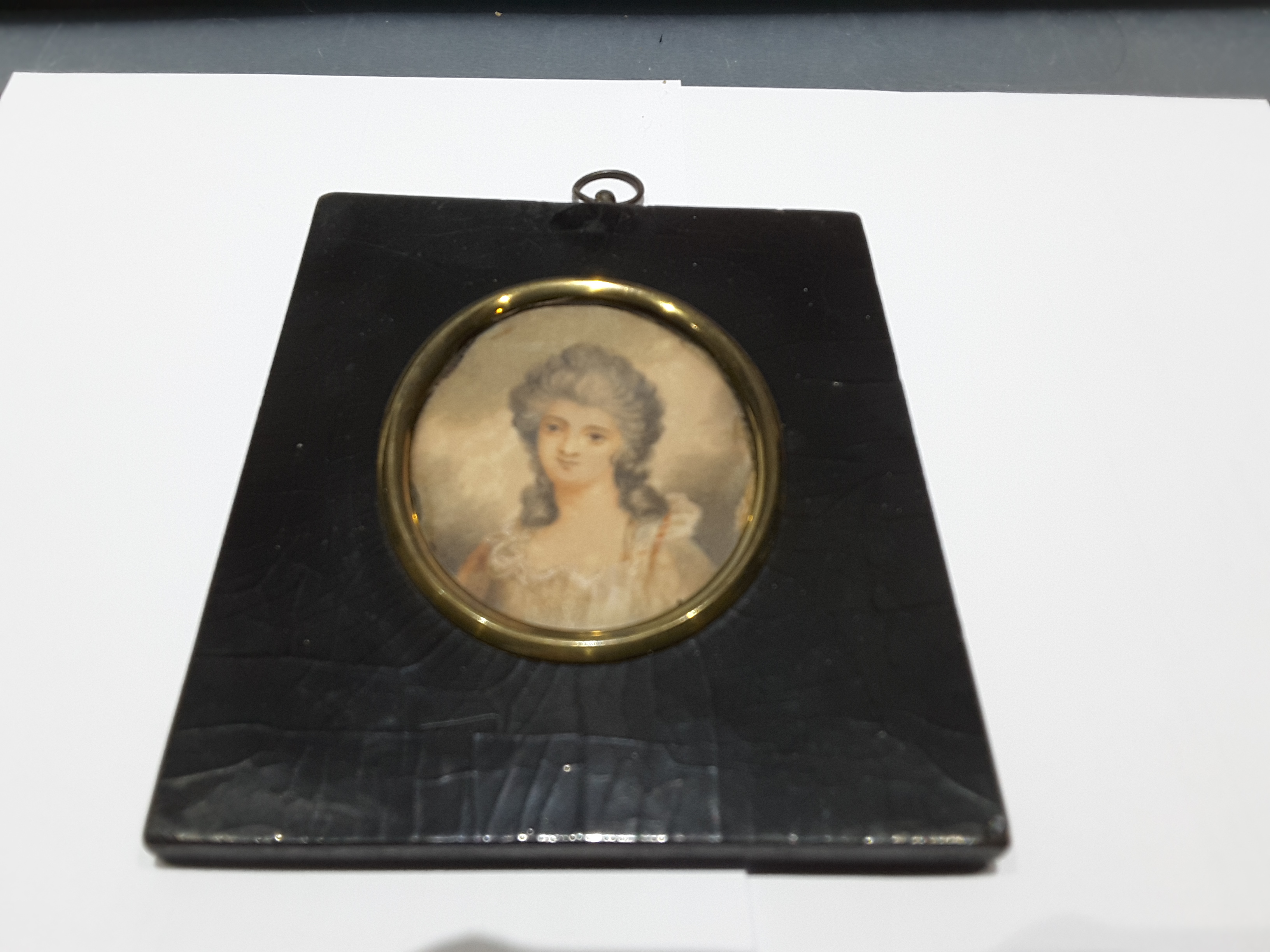 PORTRAIT MINIATURE OF AN 18th CENTURY LADY - Image 2 of 6