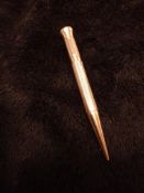 Very rare Sampson Mordan 9ct gold propelling pencil