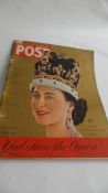 PICTURE POST MAGAZINE ' GOD SAVE THE QUEEN' 1953