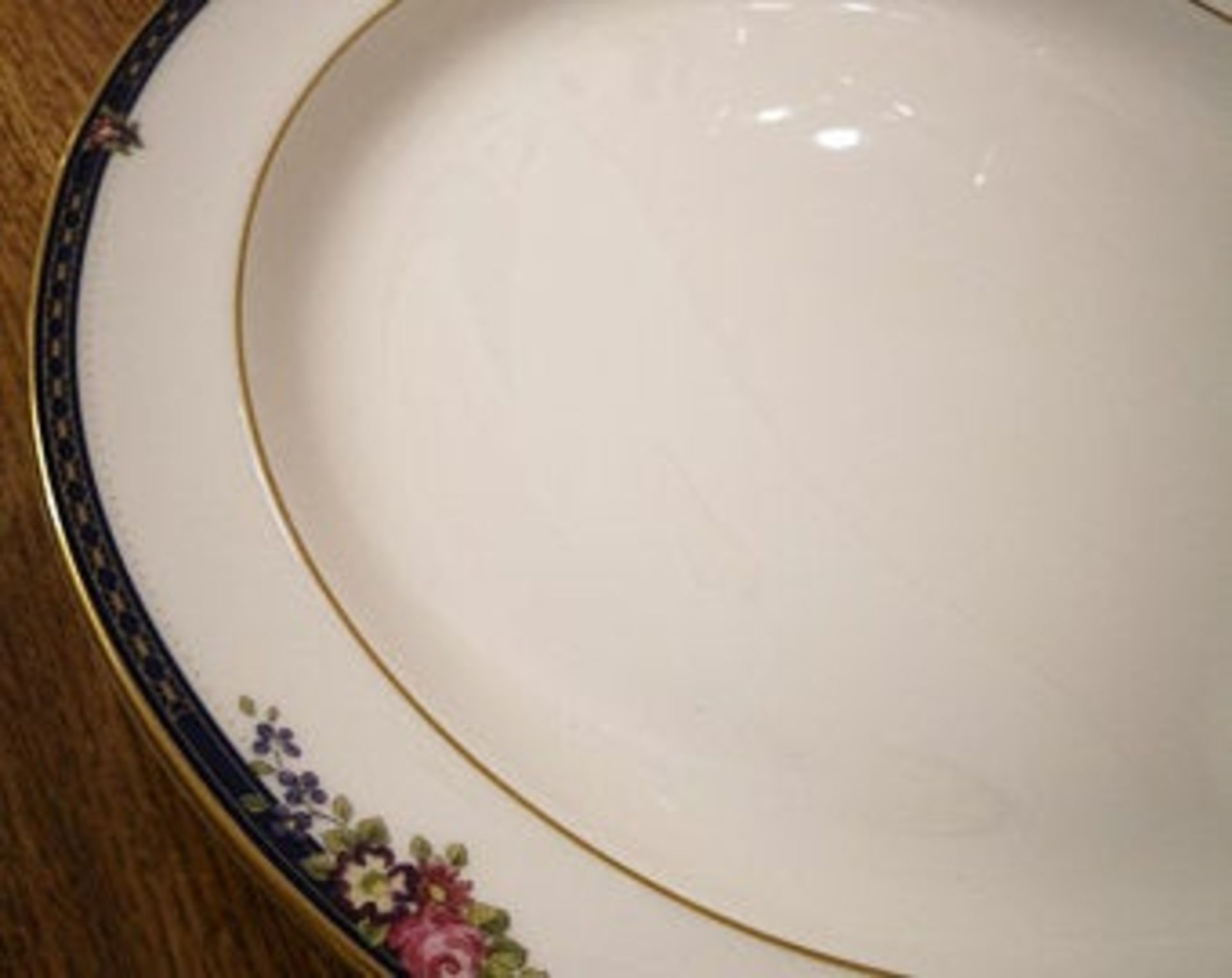 Royal Doulton large serving plate Centennial Rose pattern - Image 2 of 4