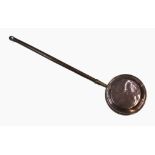 Long Copper Wooden Warming Pan