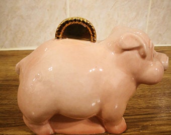 Wade Brittania piggy bank with stopper - Image 4 of 6