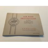 WD & HO WILLS CIGARETTE CARD ALBUM 1938 - AIR RAID PRECAUTIONS