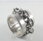 Handmade sterling silver ring