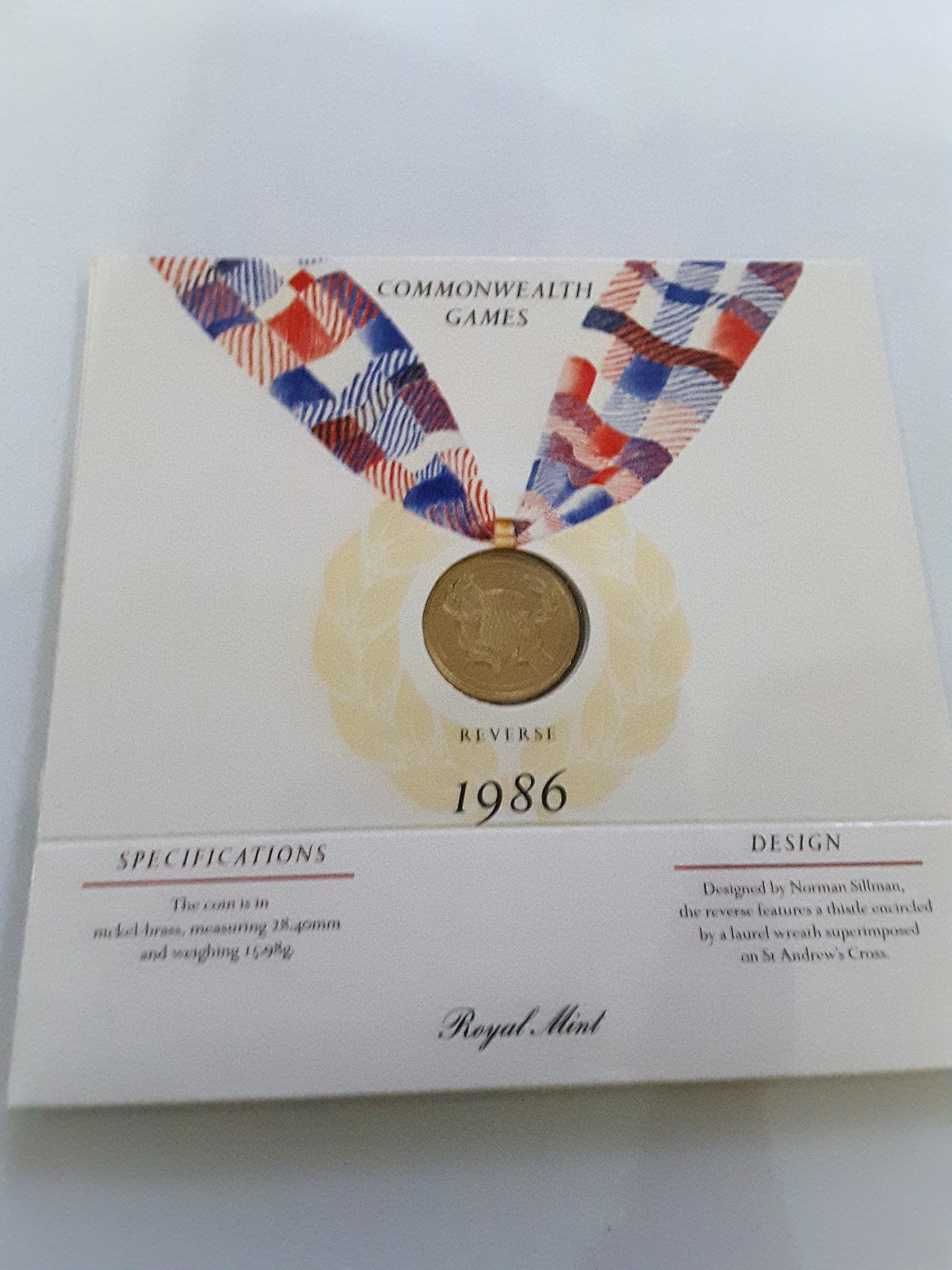 1986 COMMONWEALTH GAMES COMMEMORATIVE £2 COIN - Image 3 of 4