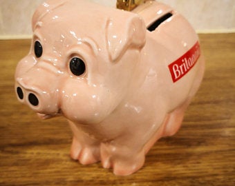 Wade Brittania piggy bank with stopper - Image 2 of 6