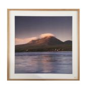 Scotland Mountains attributed to English Charlie Waite famous photographer framed picture art