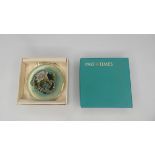 VINTAGE PAST TIMES LILY PAD DUAL MAKE-UP MIRROR COMPACT