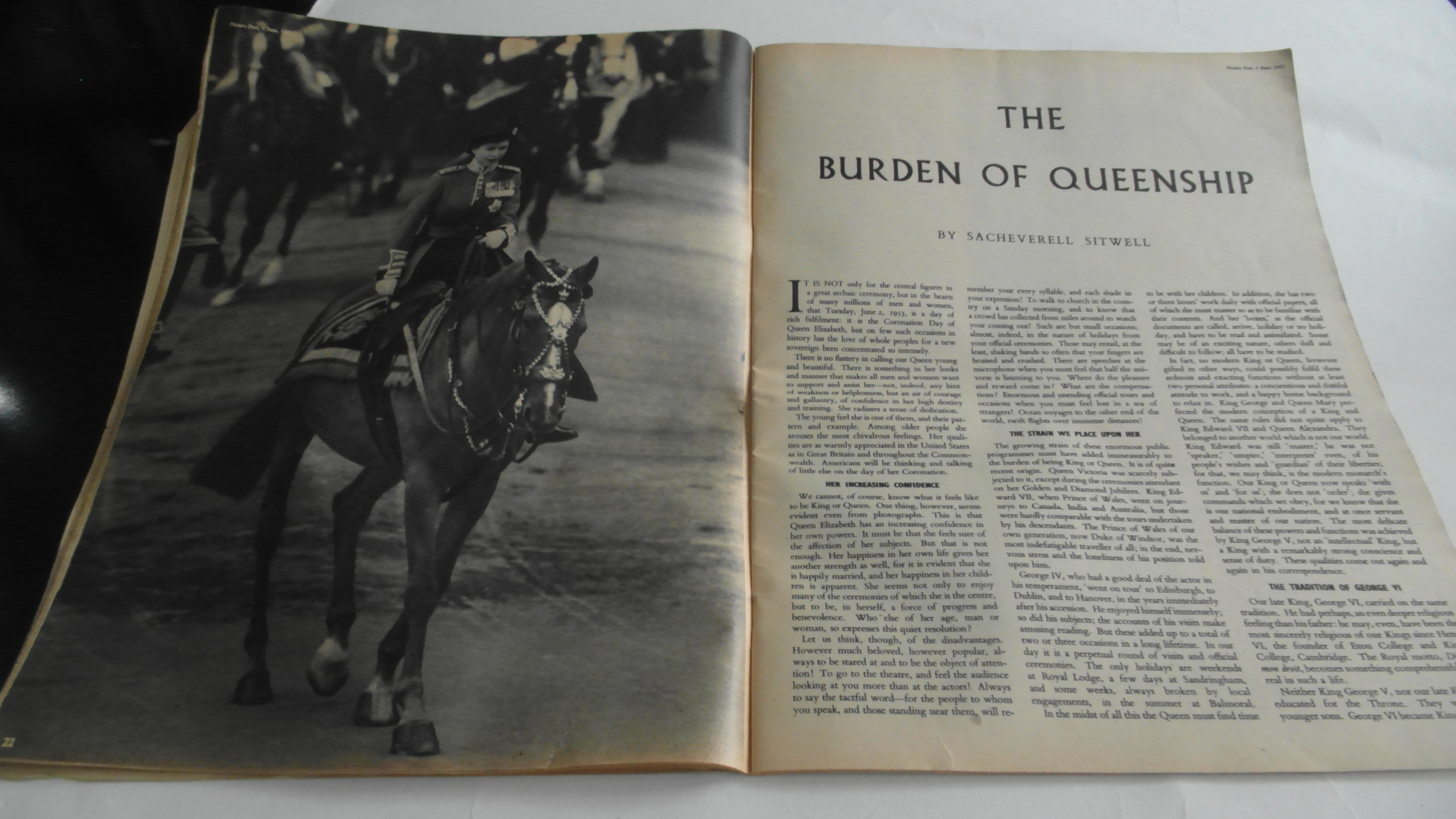 THE PICTURE POST MAGAZINES SPECIAL 1953 CORONATION EDITIONS - Image 2 of 10