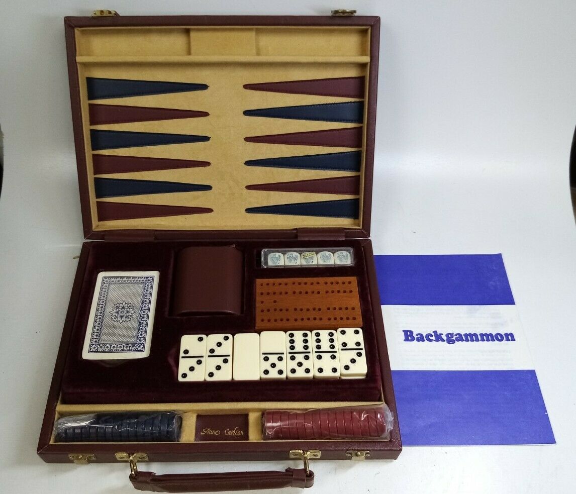 UNUSED ANNE CARLTON TRADITIONAL GAME SET IN CASE