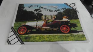 CHITTY CHITTY BANG BANG POSTER FROM BEAULIEU MOTOR MUSEUM