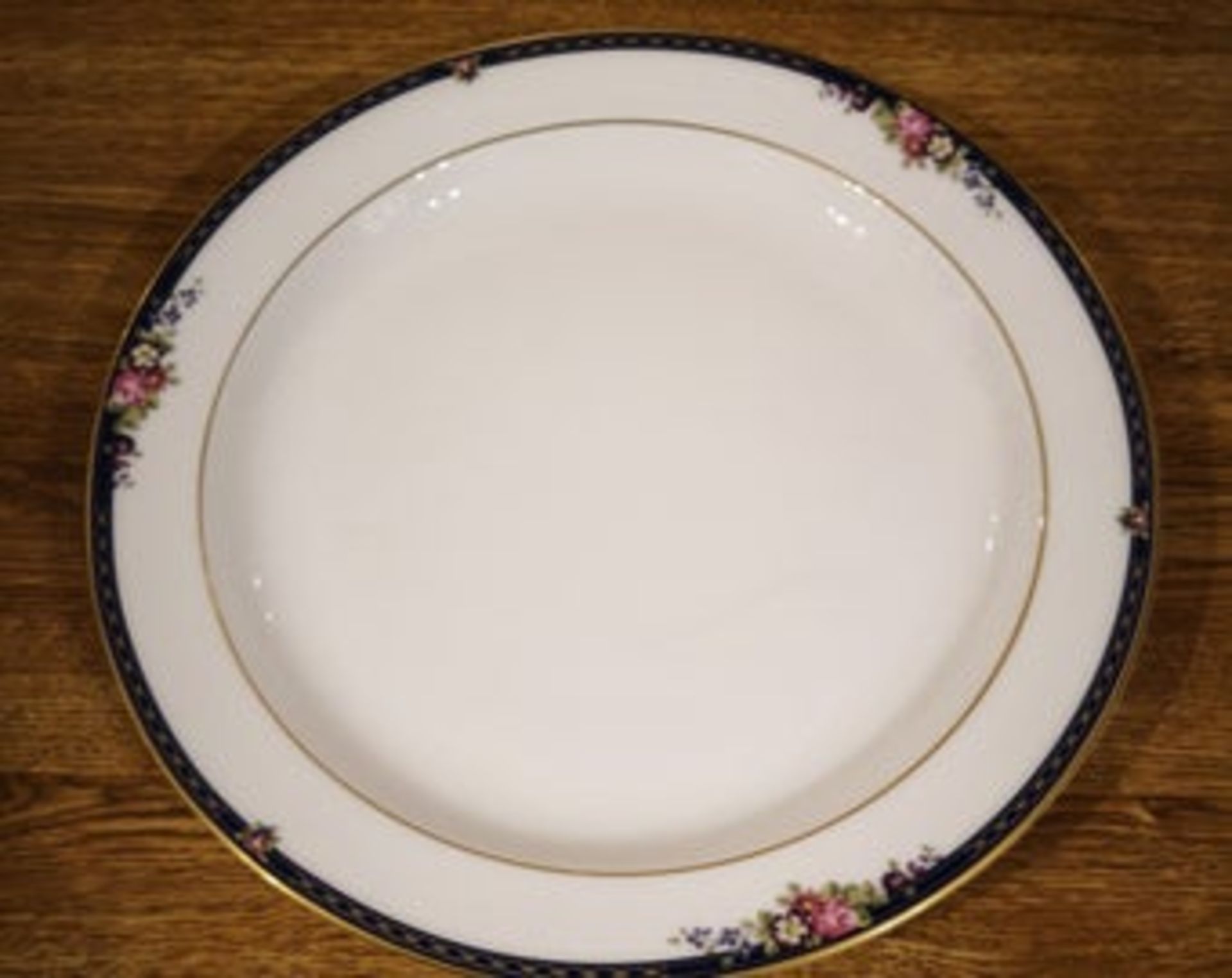 Royal Doulton large serving plate Centennial Rose pattern - Image 3 of 4