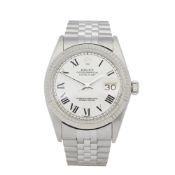 Rolex Datejust 36 1601 Men Stainless Steel Buckley Dial Watch