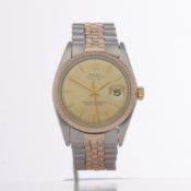 Rolex Datejust 36 1601 Men Stainless Steel & Rose Gold Watch