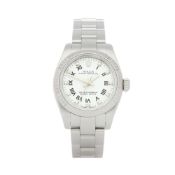 Rolex Oyster Perpetual 26 176234 Ladies Stainless Steel Diamond Watch