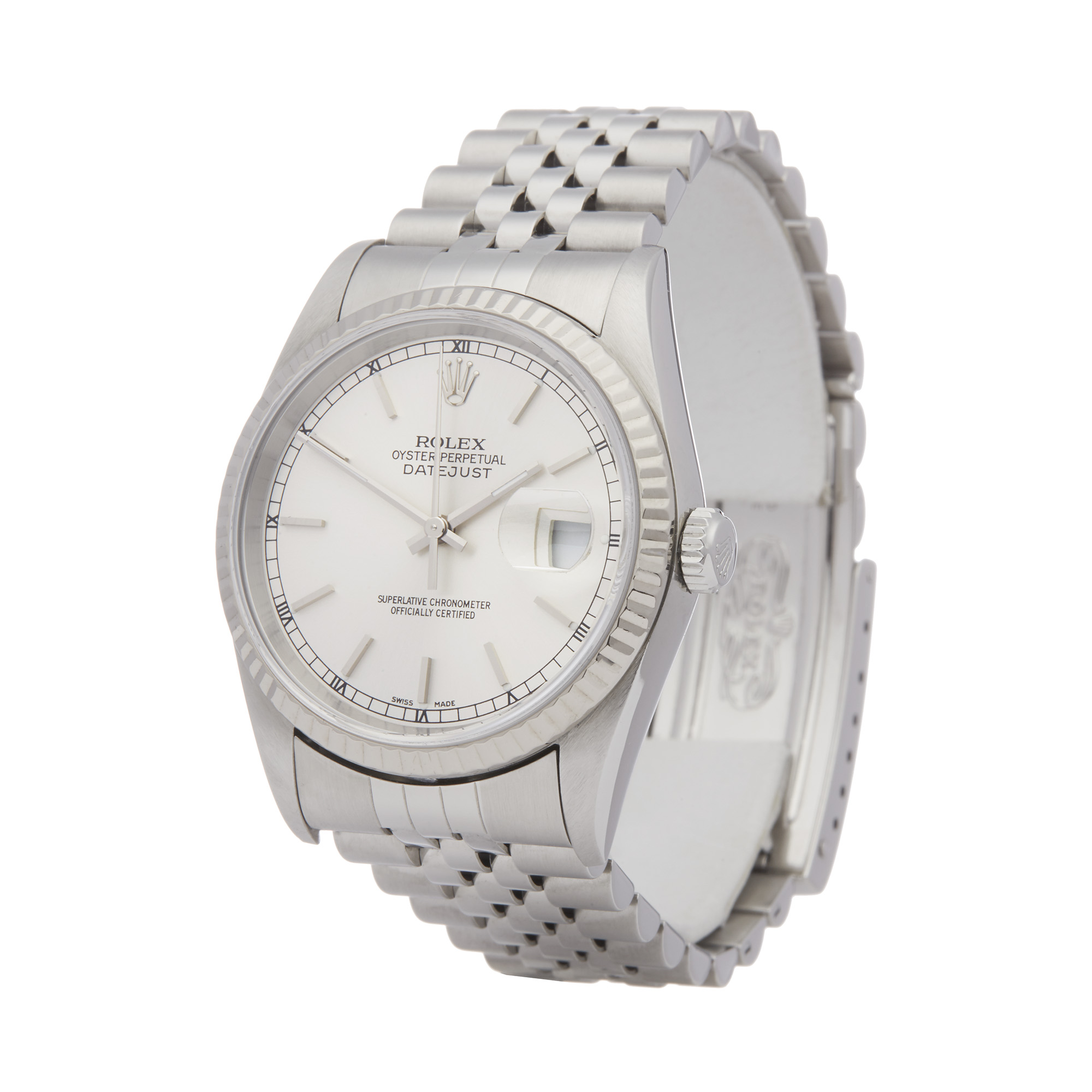 Rolex Datejust 36 16234 Unisex Stainless Steel Watch - Image 7 of 7