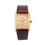 Cartier Must de Cartier 215806 Ladies Gold Plated Watch