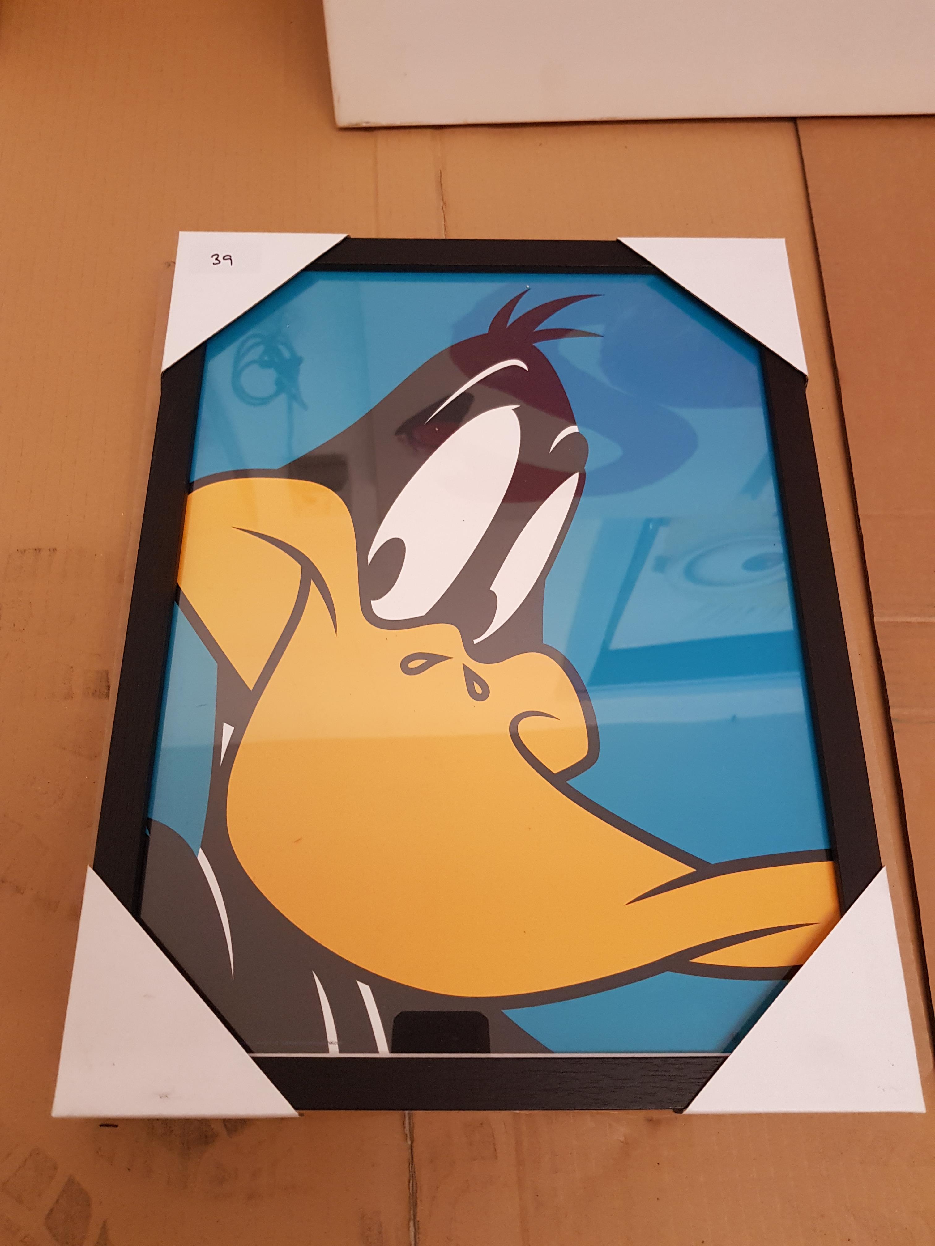 Daffy Duck Framed Print 43O X 330mm