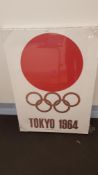 Tokyo 1964 Olympics Canvas Print (700 X 1100 X 45mm)