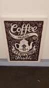 Coffee Makes Everything Possible Canvas Print (600 X 800 X 20mm)