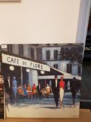 Cafe De Flora Print On Canvas 600 X 600mm