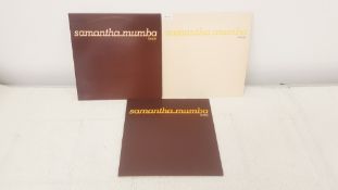 3 X Samantha Mumba Lately 12" Vinyl. 1 X Junior Jack Remix, 1 X Sao Benitez Remix & 1 X Ralphis V