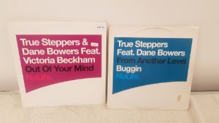 5 X 12"" Vinyl. 4 X True Steppers & Dane Bowers Ft Victoria Beckham Out Of Your Mind. & 1 X Tru