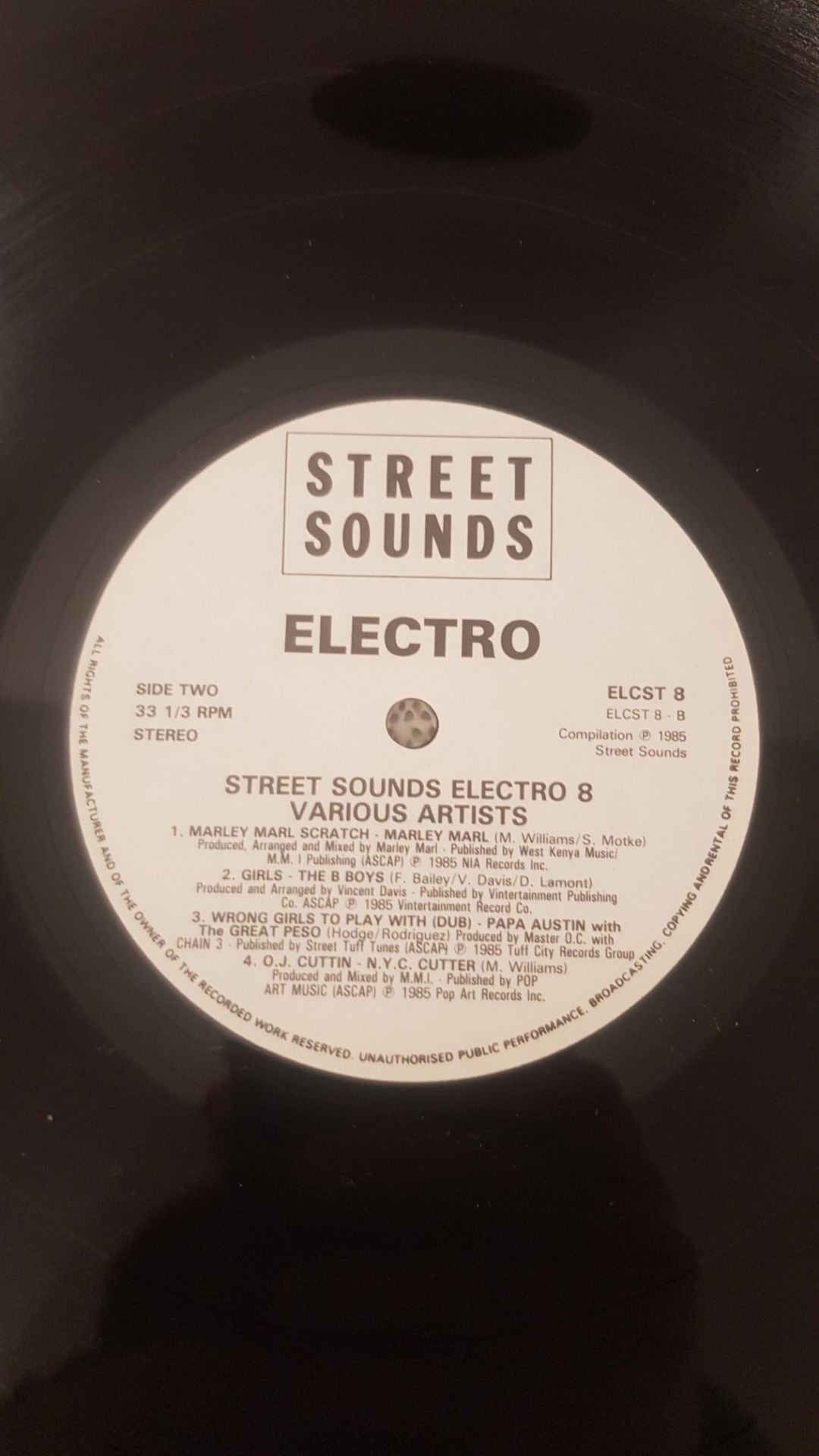 4 X Vinyl. 1 X Street Sounds Electro 8 Various Artists 1986 (No Cover), 1 X Trojan Records Tighte - Image 3 of 5