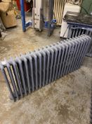 Antique Victorian Cast Iron Radiator