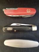 Wilkinson Sword Pen Knife and two others.