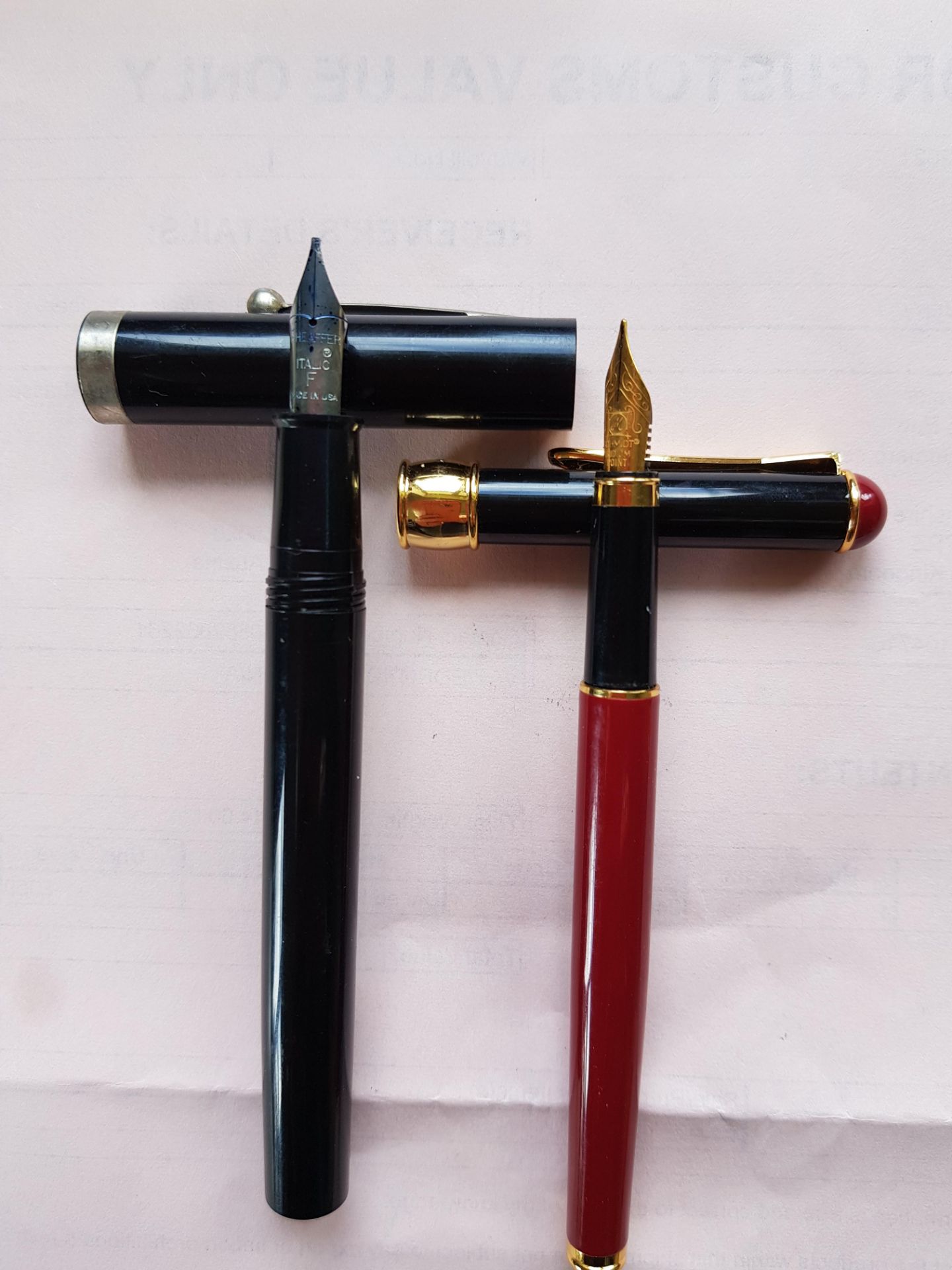 Sheaffer and L'Plume Fountain Pens