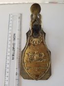 Victorian Brass Letter Clip