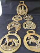 7 Horse Brasses