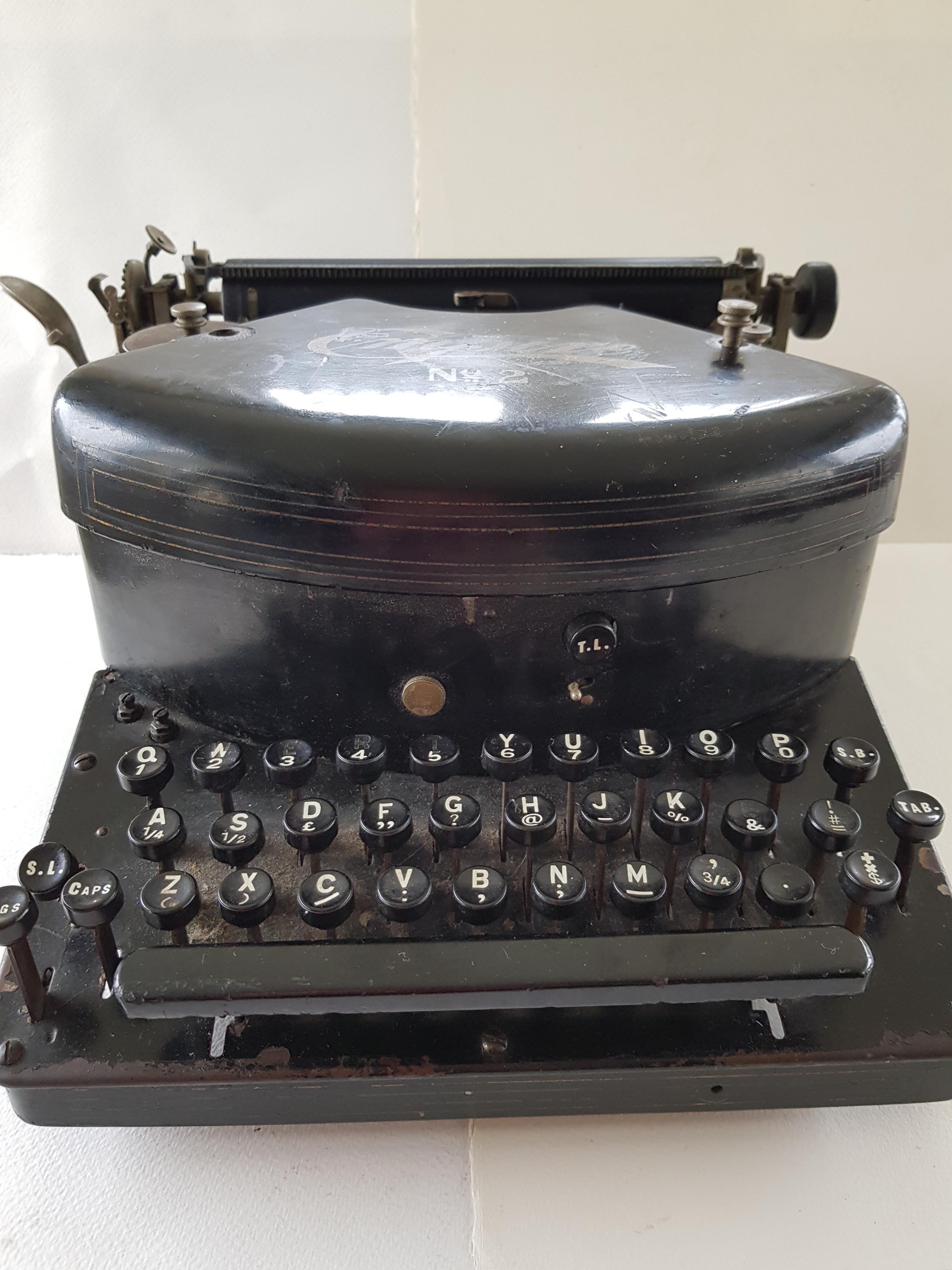 Antique Empire No.2 Typewriter - Image 3 of 3