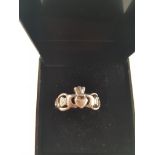 Silver Claddagh Ring