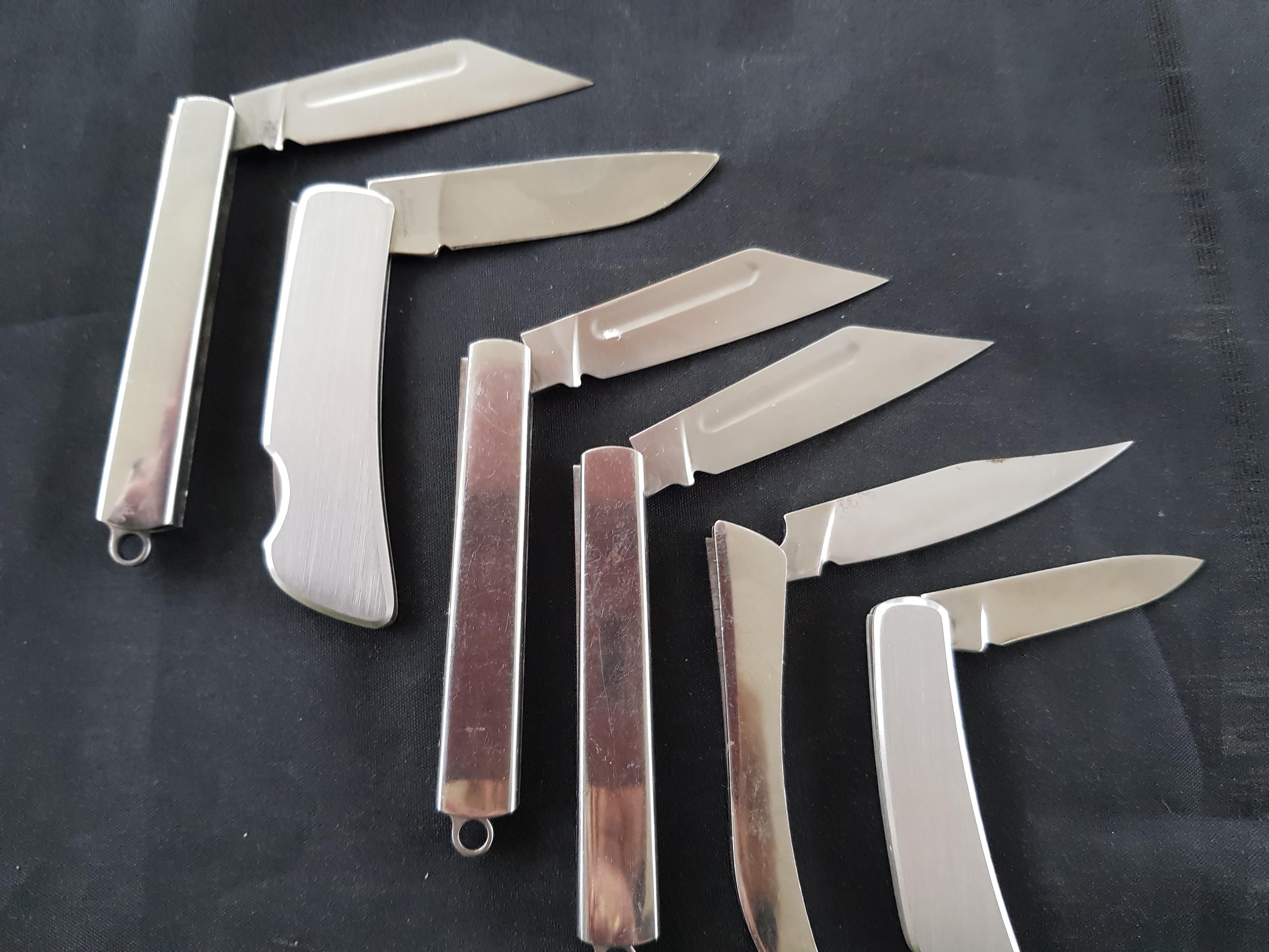 6 New Stainless Steel Pen knives - Image 2 of 2