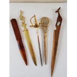 Collection of Letter Openers