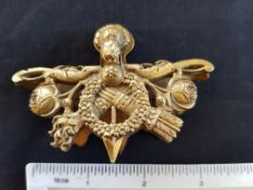 Victorian Brass Letter Clip