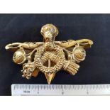 Victorian Brass Letter Clip